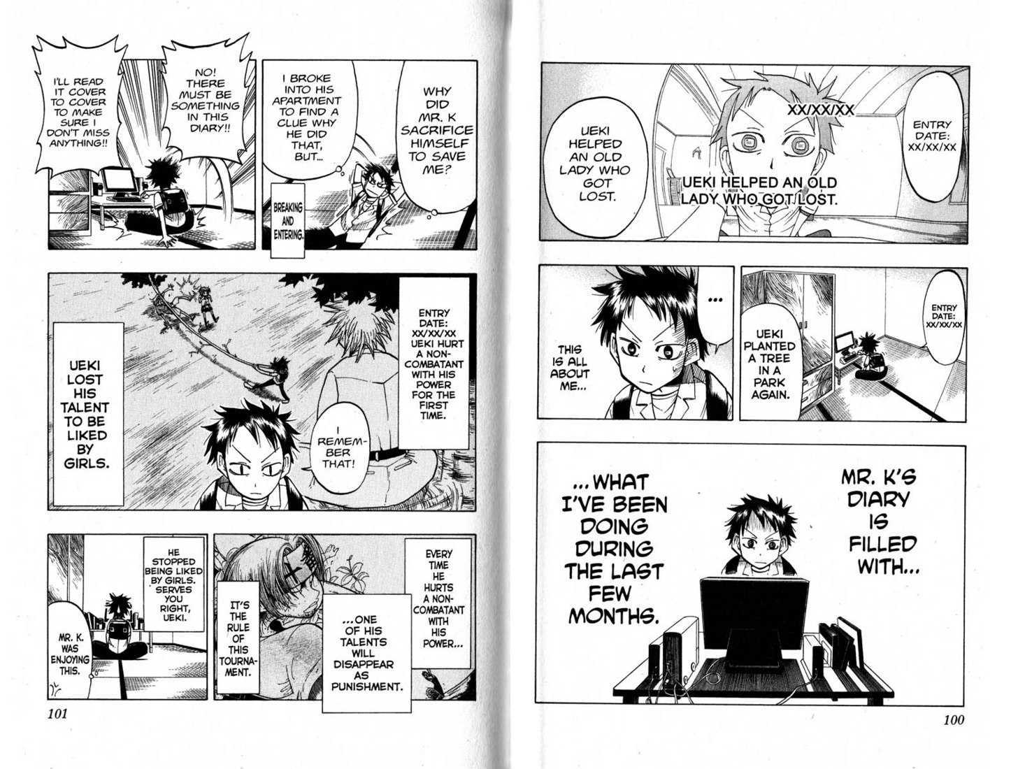 Law of Ueki Chapter 3.0 page 52 - Vol.03 Chapter 0