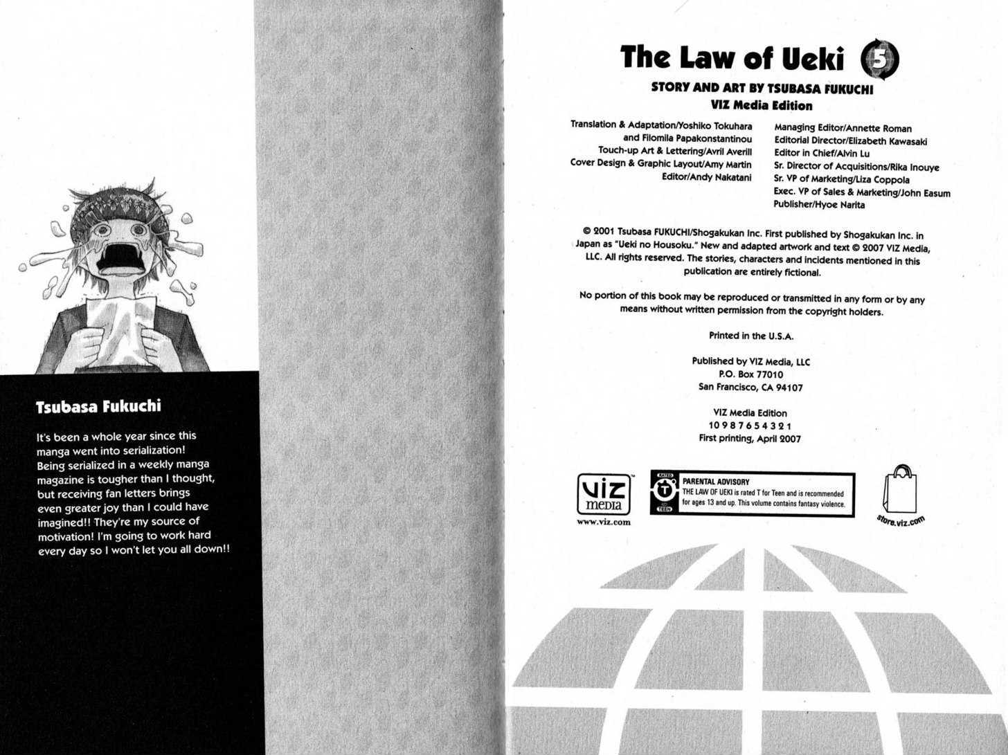 Law of Ueki Chapter 5.0-1 page 3 - Vol.05 Chapter 0.1