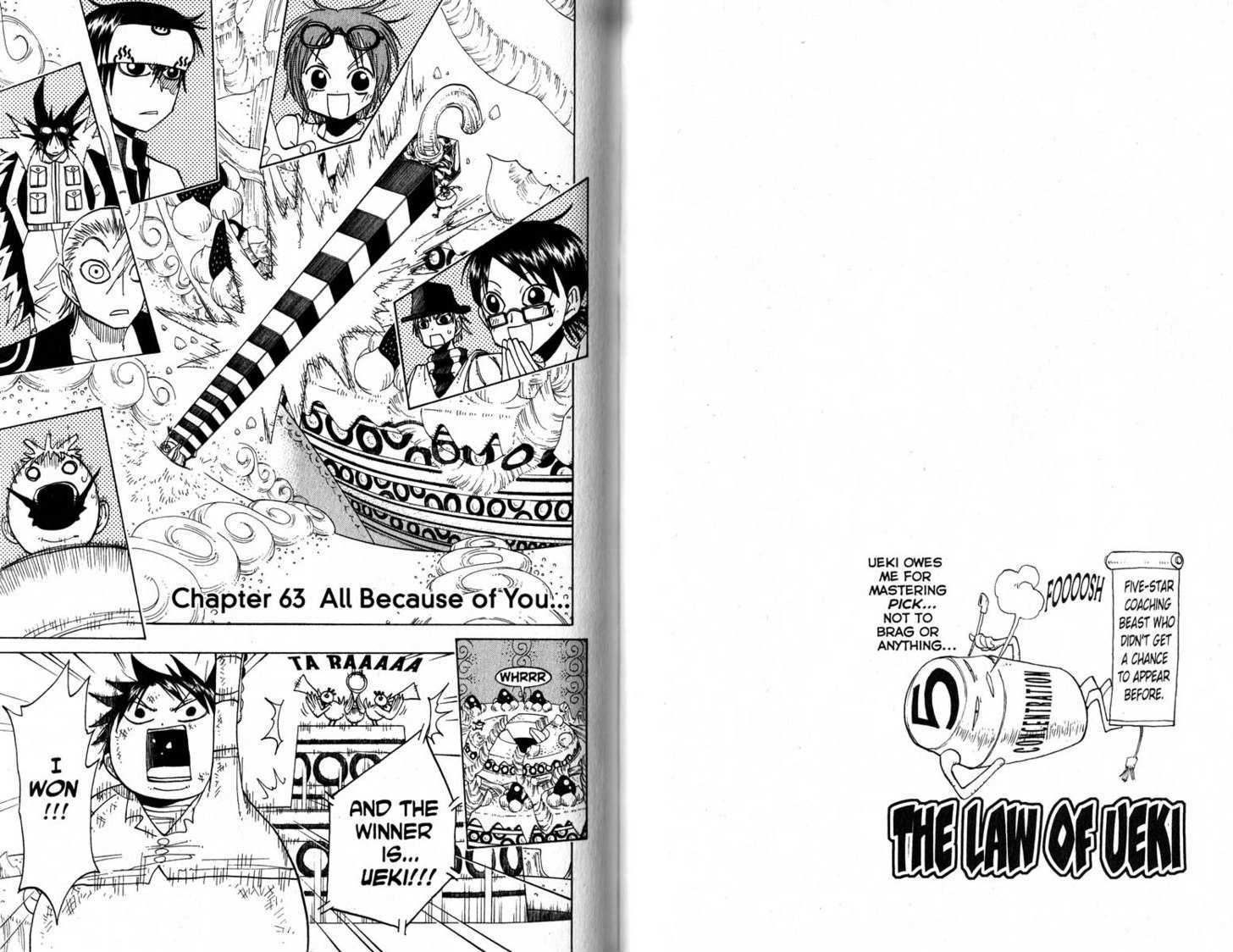 Law of Ueki Chapter 7.0 page 63 - Vol.07 Chapter 0