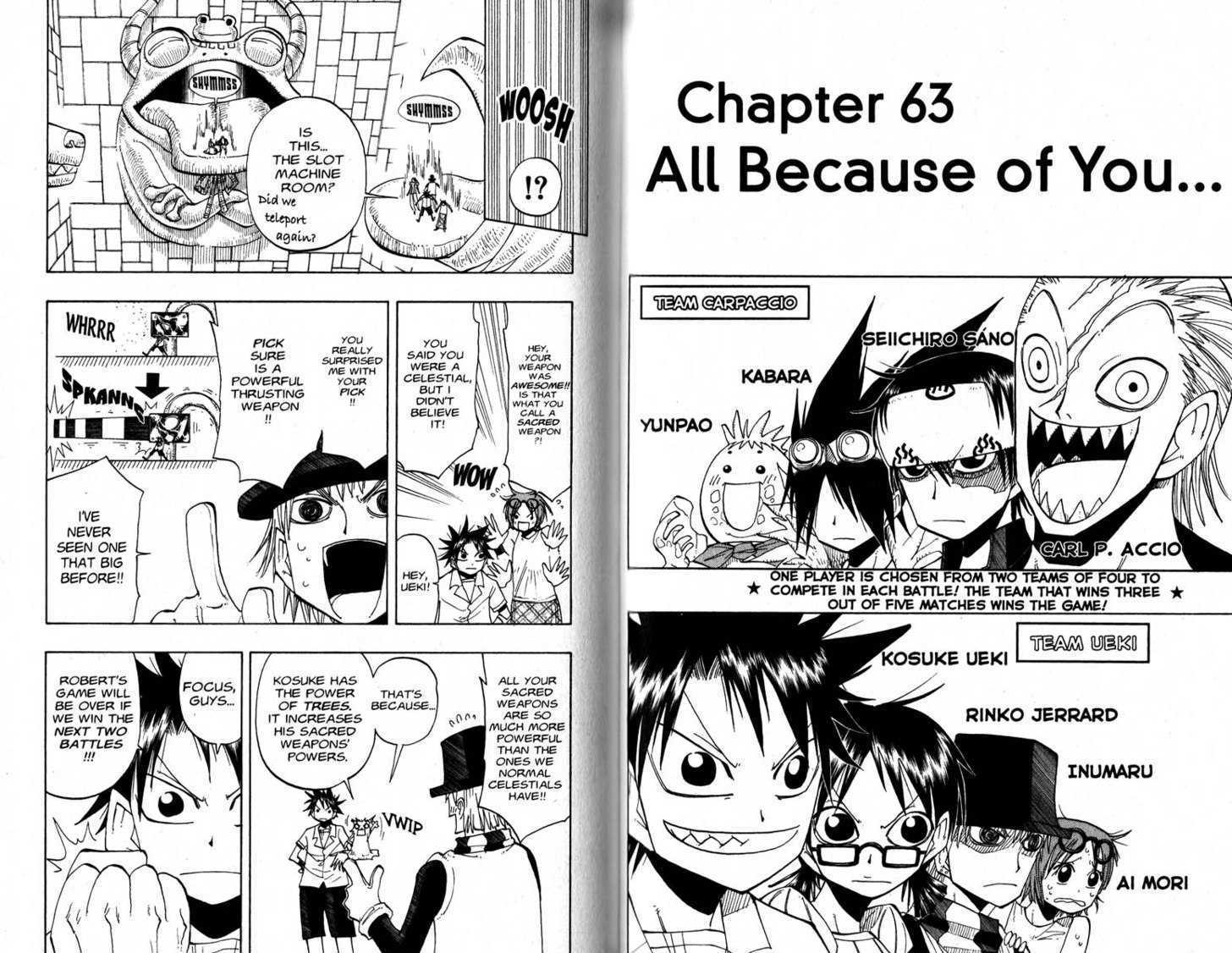 Law of Ueki Chapter 7.0 page 64 - Vol.07 Chapter 0