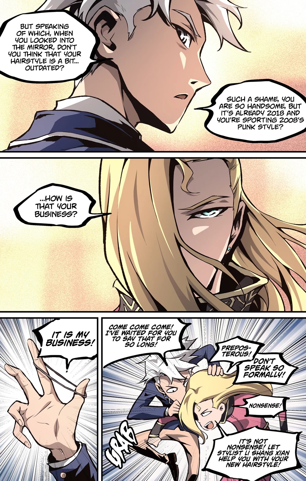 Lawless Zone Chapter 25 page 21 - Chapter 25: Your Words