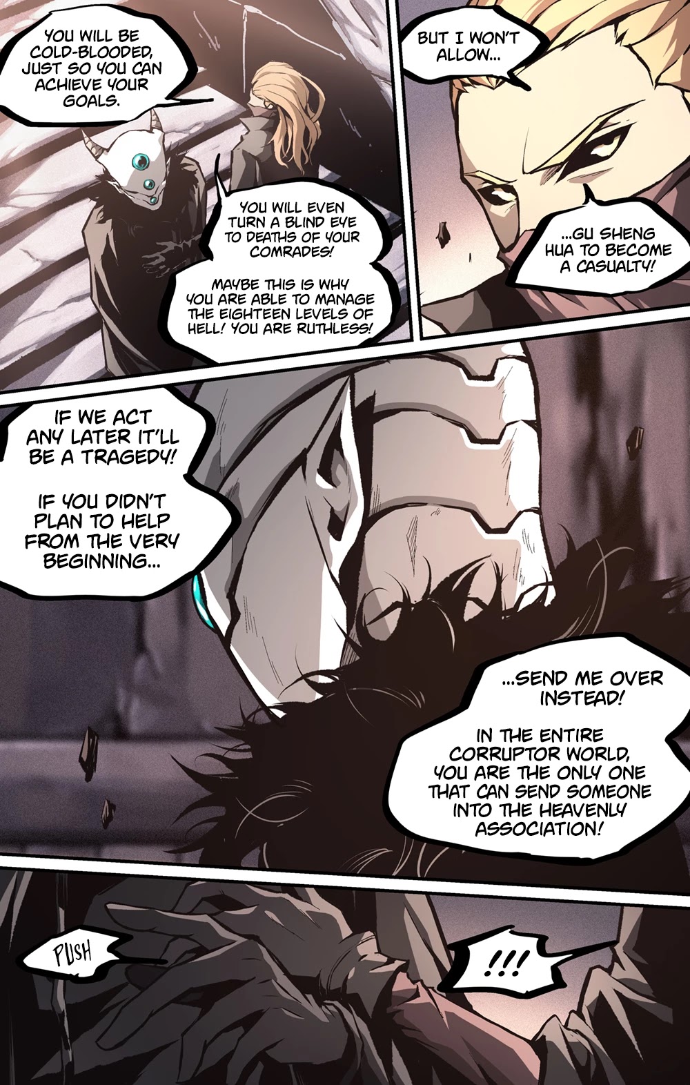 Lawless Zone Chapter 25 page 8 - Chapter 25: Your Words
