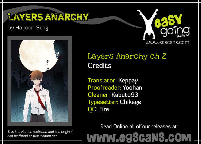 Layers Anarchy Chapter 2 page 1 - Chapter 2