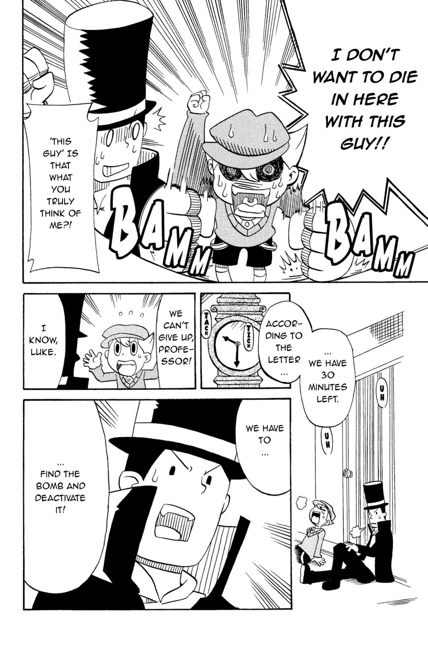 Layton Kyouju to Yukai na Jiken Chapter 1 page 11 - Chapter 1 : Professor Layton and the Disastrous Bomb