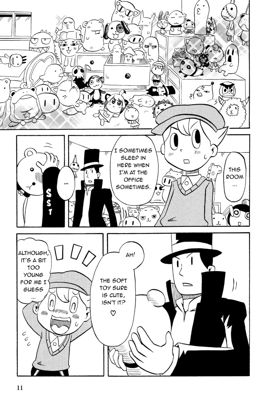 Layton Kyouju to Yukai na Jiken Chapter 1 page 12 - Chapter 1 : Professor Layton and the Disastrous Bomb