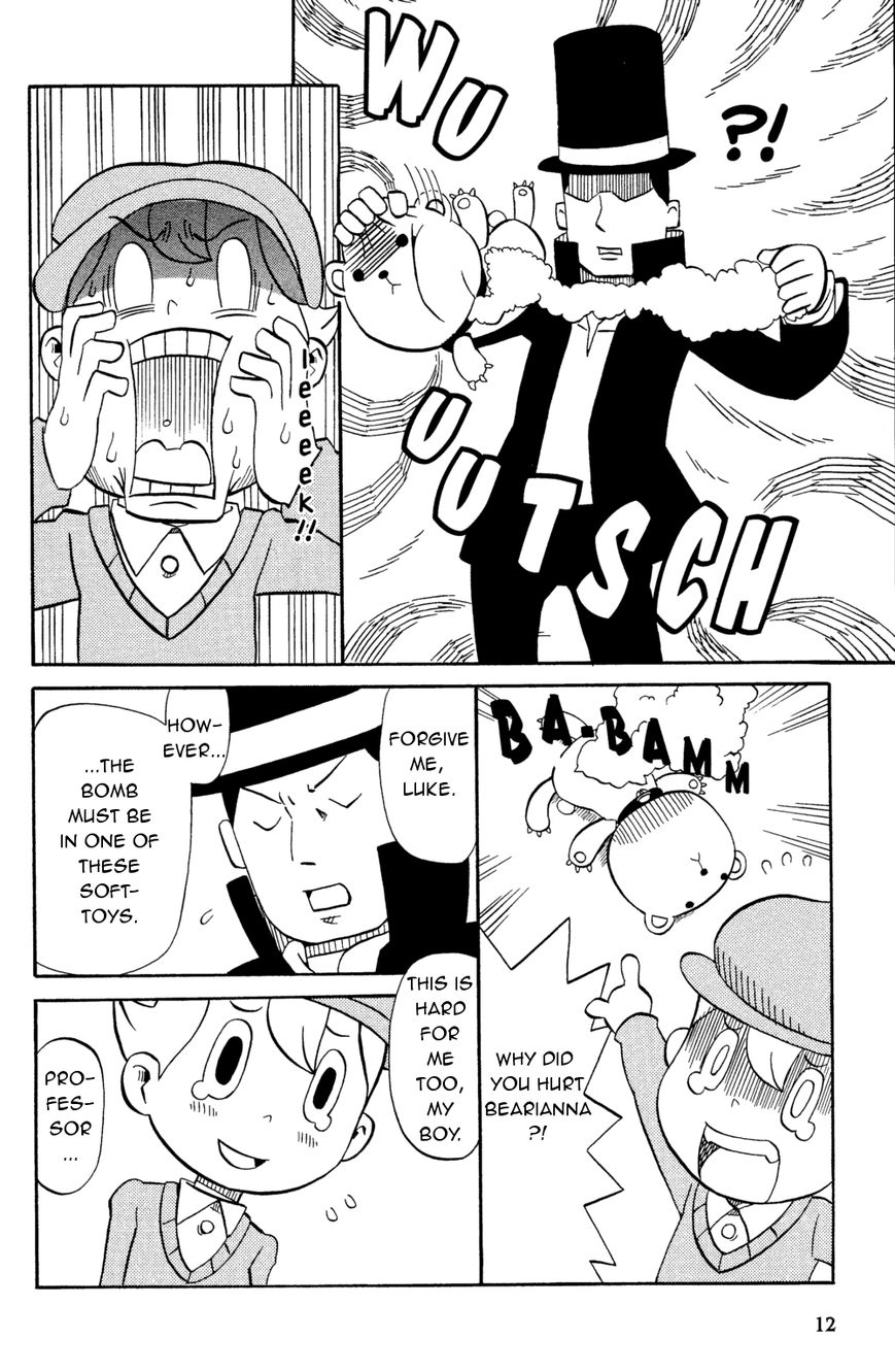 Layton Kyouju to Yukai na Jiken Chapter 1 page 13 - Chapter 1 : Professor Layton and the Disastrous Bomb