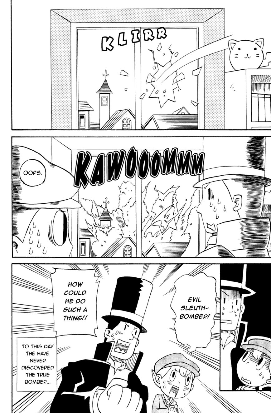 Layton Kyouju to Yukai na Jiken Chapter 1 page 21 - Chapter 1 : Professor Layton and the Disastrous Bomb