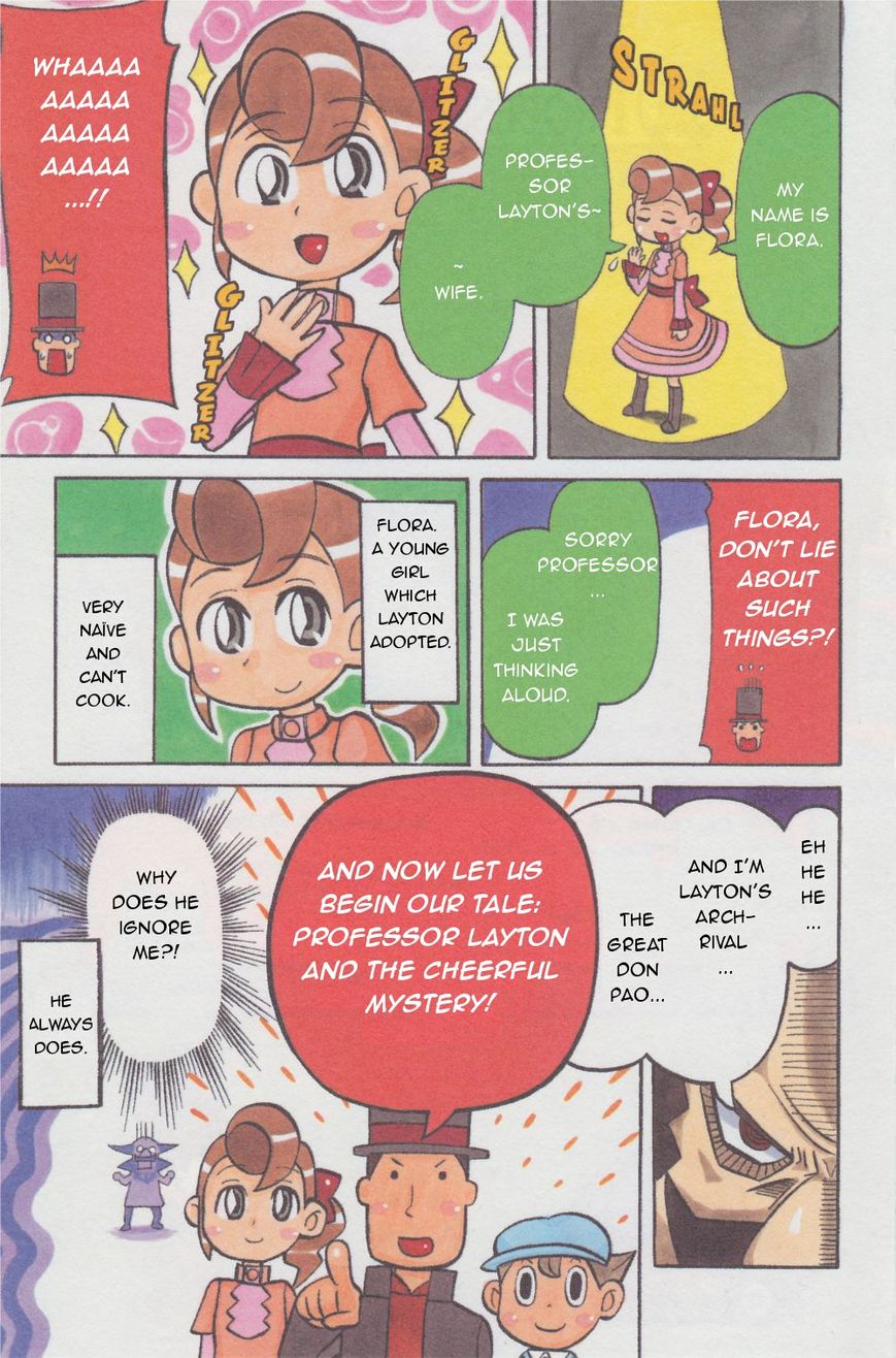 Layton Kyouju to Yukai na Jiken Chapter 1 page 4 - Chapter 1 : Professor Layton and the Disastrous Bomb
