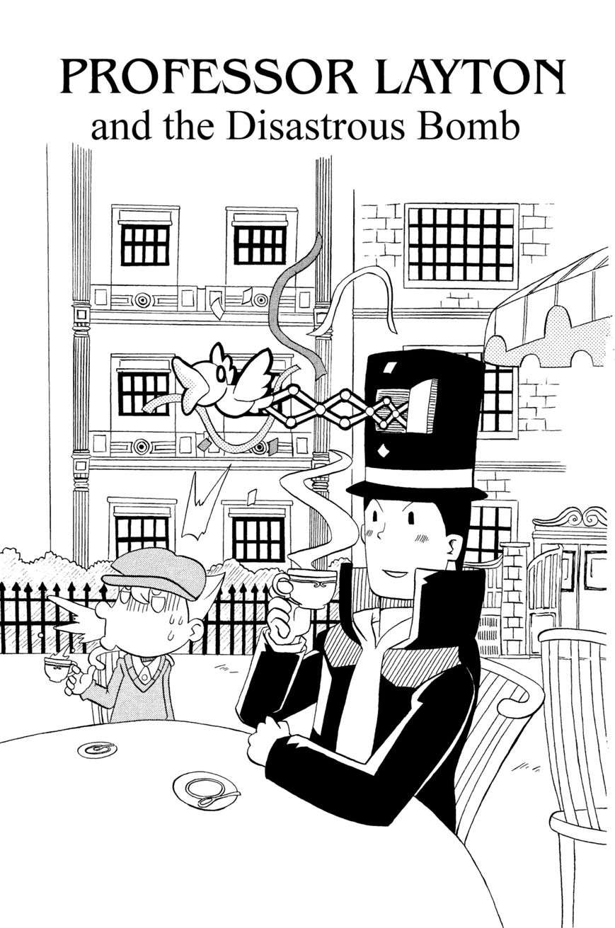 Layton Kyouju to Yukai na Jiken Chapter 1 page 6 - Chapter 1 : Professor Layton and the Disastrous Bomb