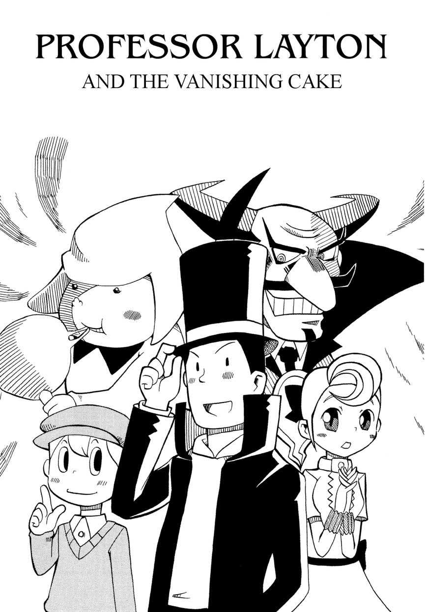 Layton Kyouju to Yukai na Jiken Chapter 2 page 1 - Chapter 2 : Professor Layton and the Vanishing Cake