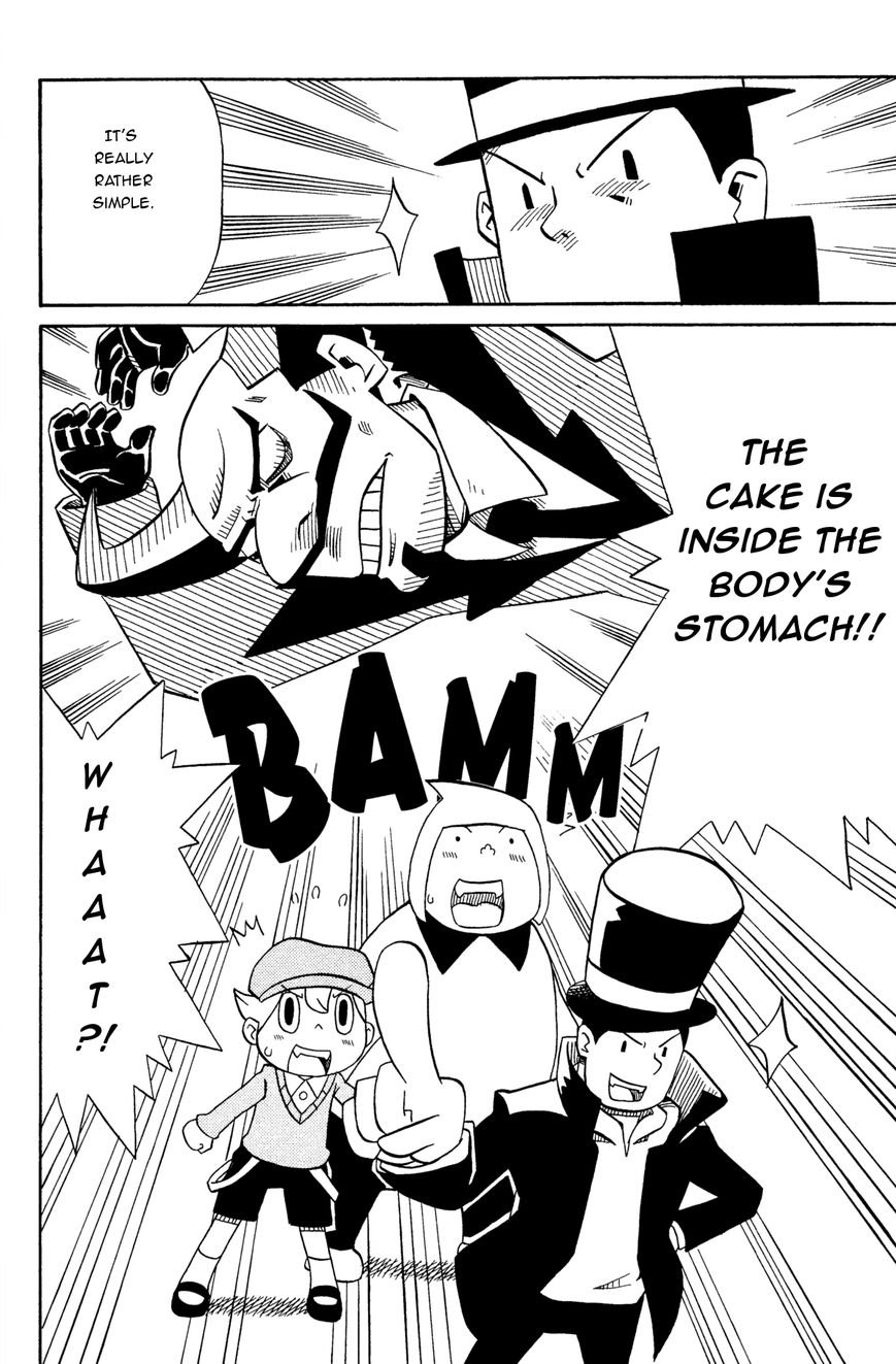 Layton Kyouju to Yukai na Jiken Chapter 2 page 10 - Chapter 2 : Professor Layton and the Vanishing Cake