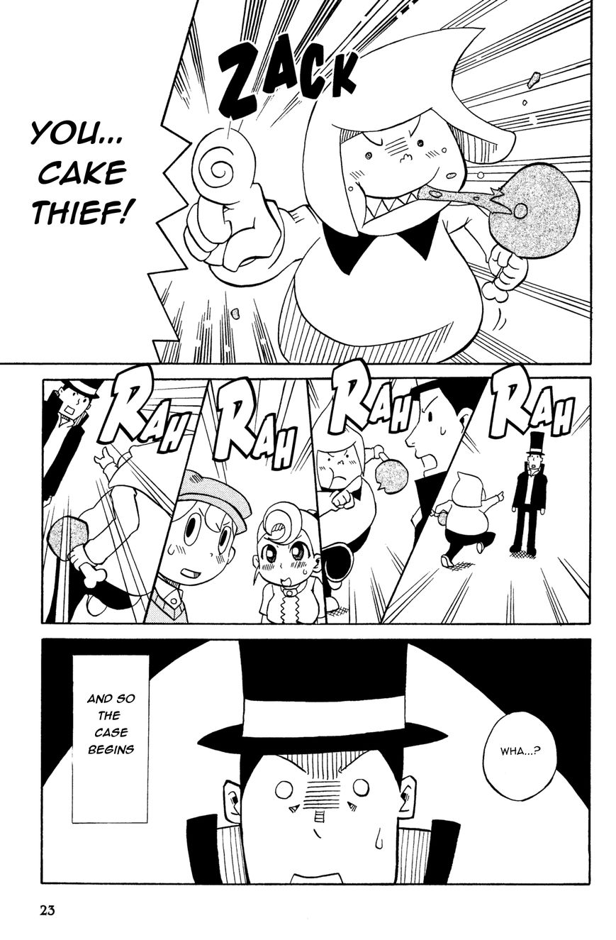 Layton Kyouju to Yukai na Jiken Chapter 2 page 3 - Chapter 2 : Professor Layton and the Vanishing Cake