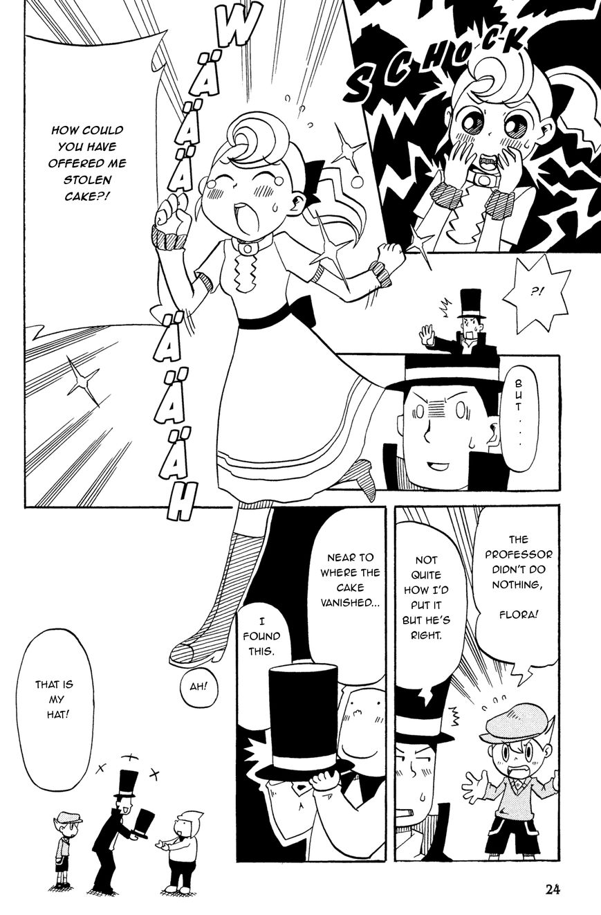 Layton Kyouju to Yukai na Jiken Chapter 2 page 4 - Chapter 2 : Professor Layton and the Vanishing Cake