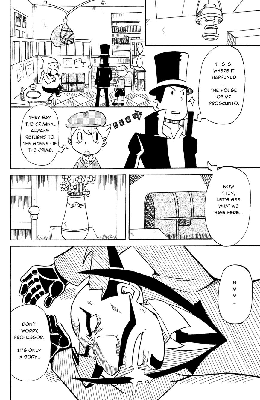 Layton Kyouju to Yukai na Jiken Chapter 2 page 6 - Chapter 2 : Professor Layton and the Vanishing Cake