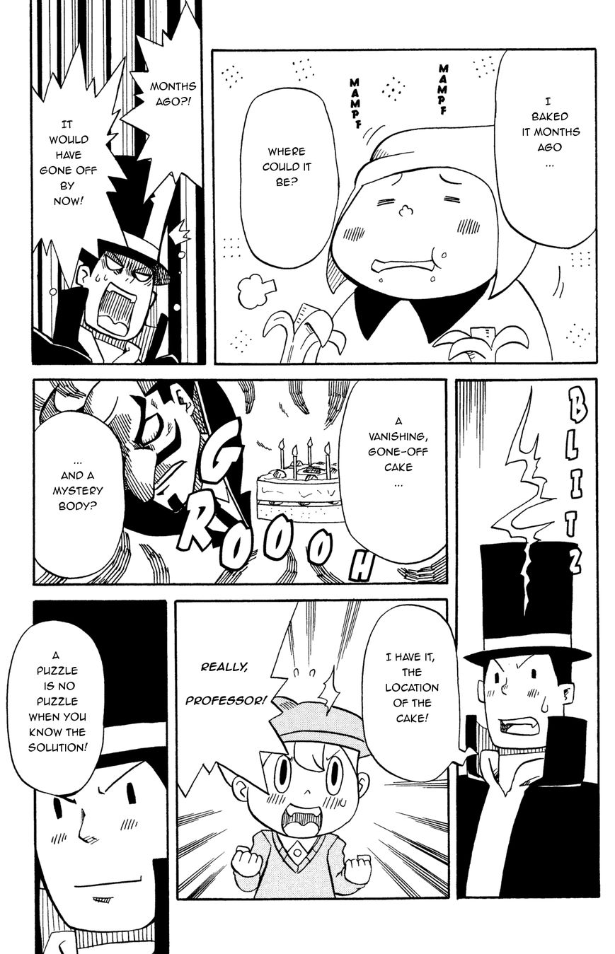 Layton Kyouju to Yukai na Jiken Chapter 2 page 9 - Chapter 2 : Professor Layton and the Vanishing Cake