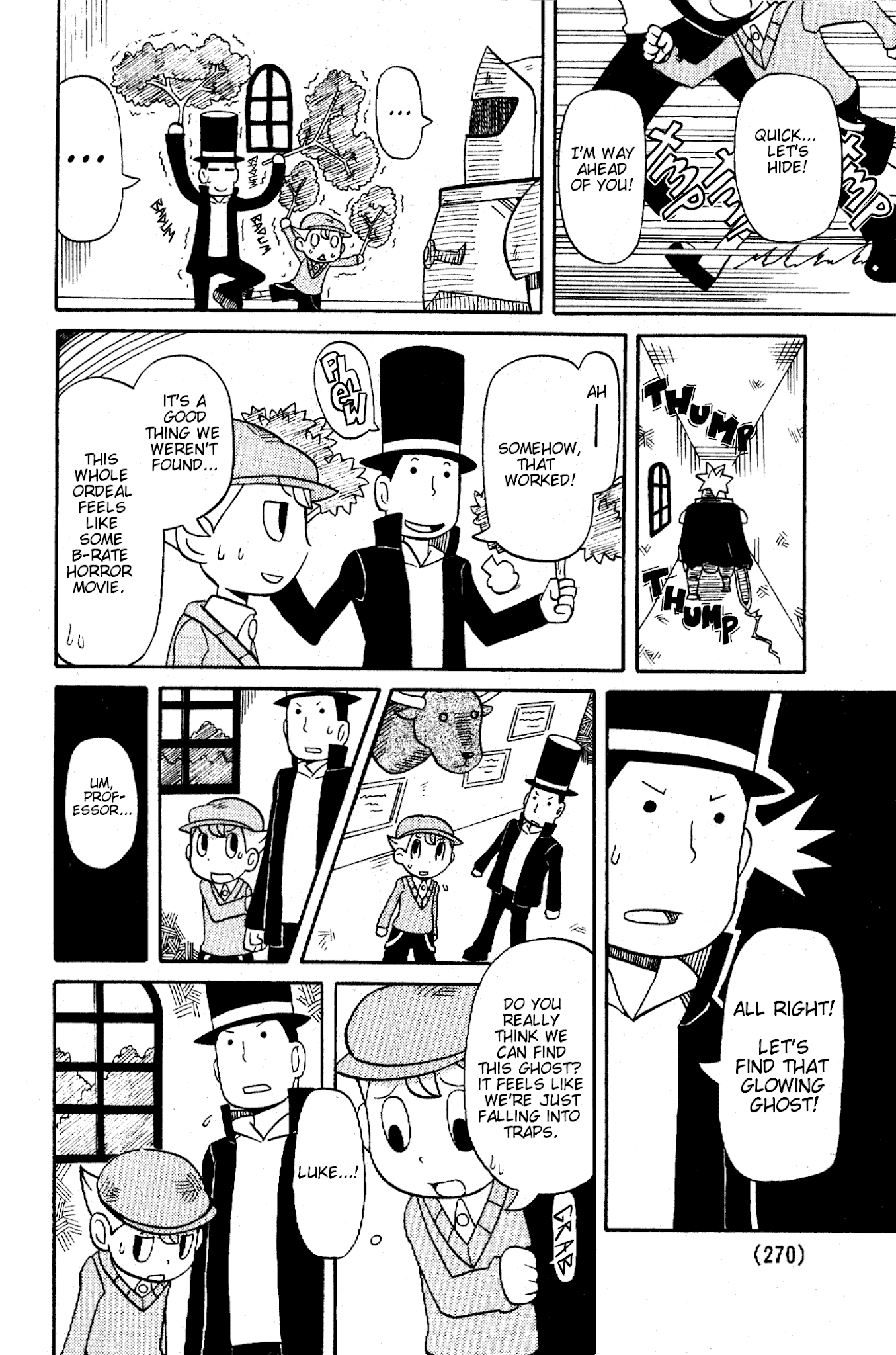 Layton Kyouju to Yukai na Jiken Chapter 4.2 page 10 - Chapter 4 v2 : An English Gentleman Challenges the Terrifying Unknown!