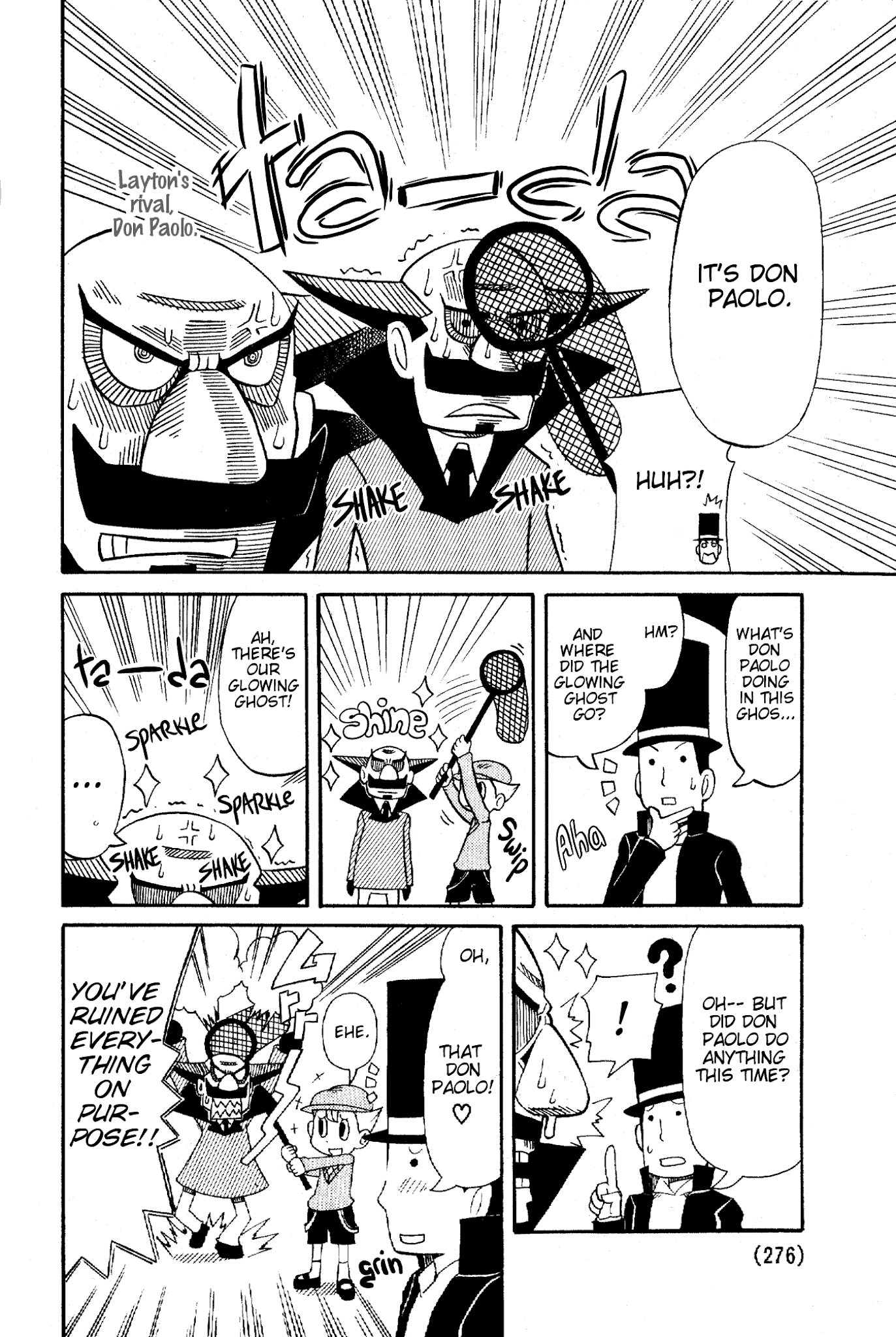 Layton Kyouju to Yukai na Jiken Chapter 4.2 page 16 - Chapter 4 v2 : An English Gentleman Challenges the Terrifying Unknown!