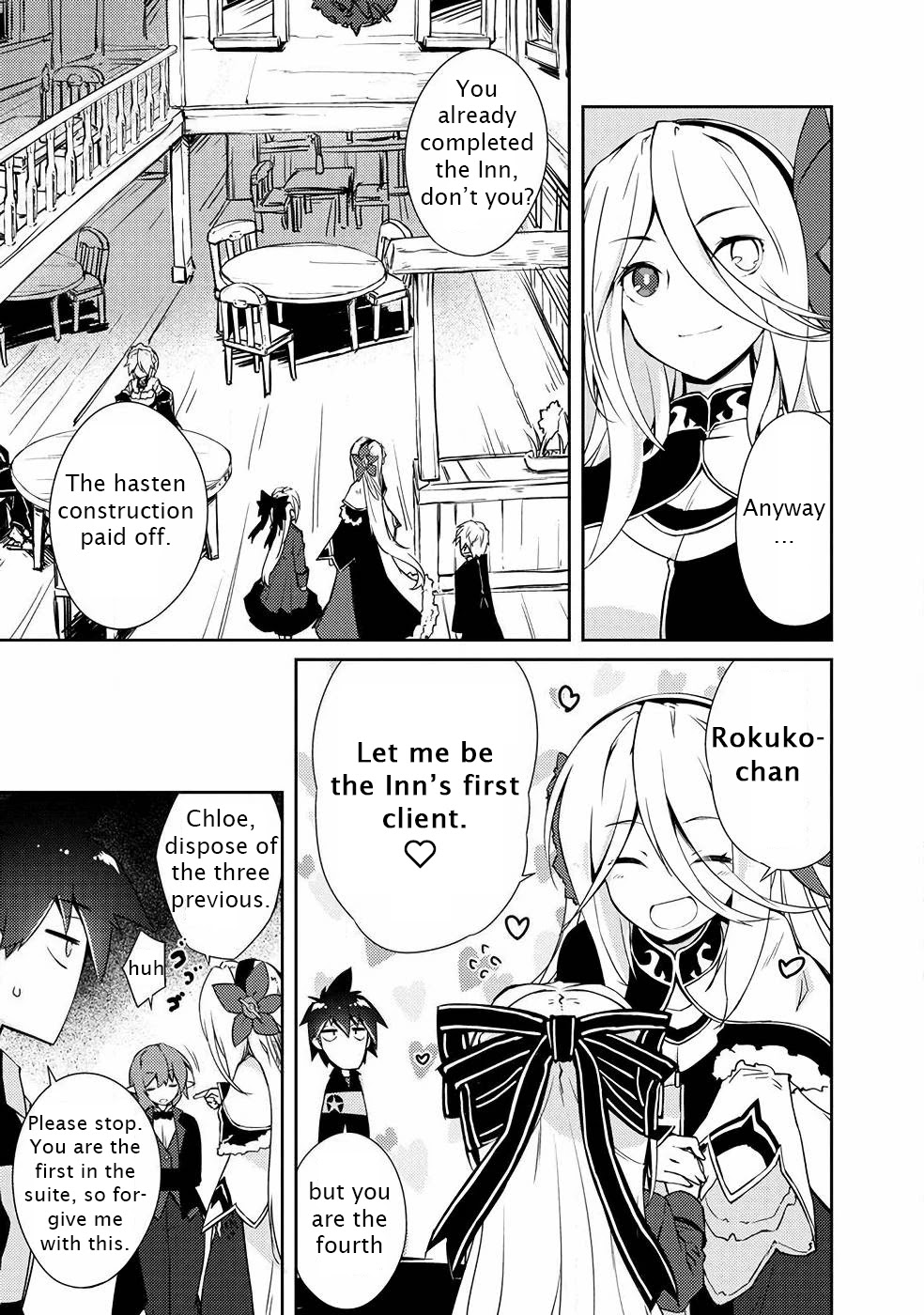 Lazy Dungeon Master Chapter 17 page 11 - Chapter 17: Haku-neesama see the lodging
