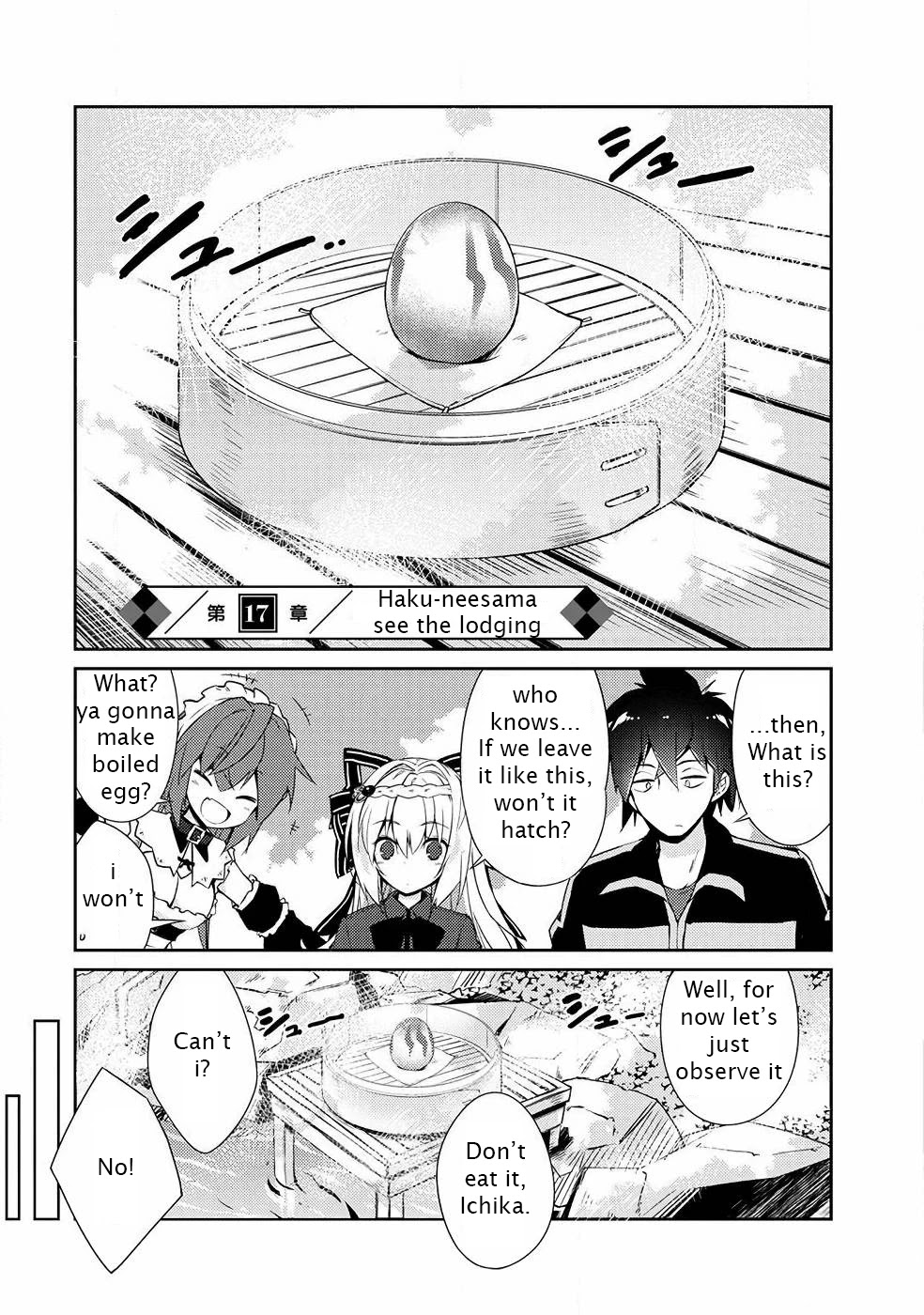 Lazy Dungeon Master Chapter 17 page 5 - Chapter 17: Haku-neesama see the lodging