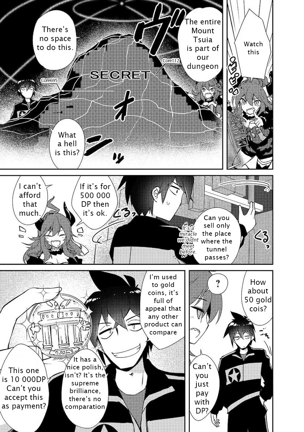 Lazy Dungeon Master Chapter 19 page 21 - Chapter 19: Break into neighbor dungeon-san