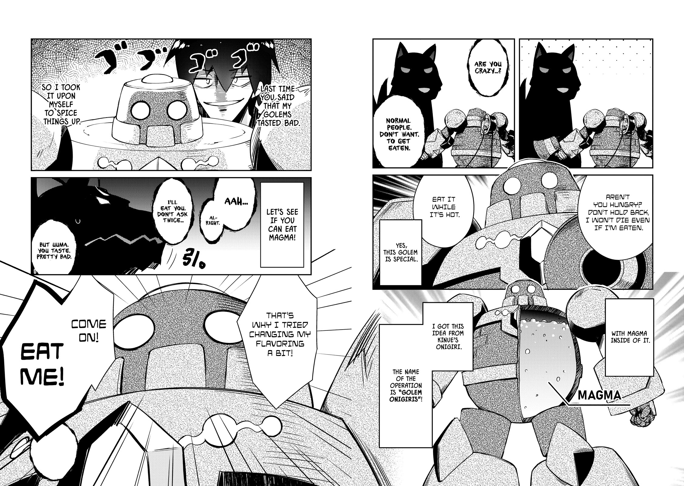 Lazy Dungeon Master Chapter 46 page 12 - Chapter 46: Operation “Golem Onigiris”
