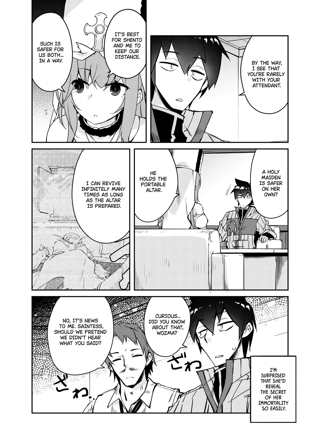 Lazy Dungeon Master Chapter 48 page 10 - Chapter 48: The Saintess vs Dungeon