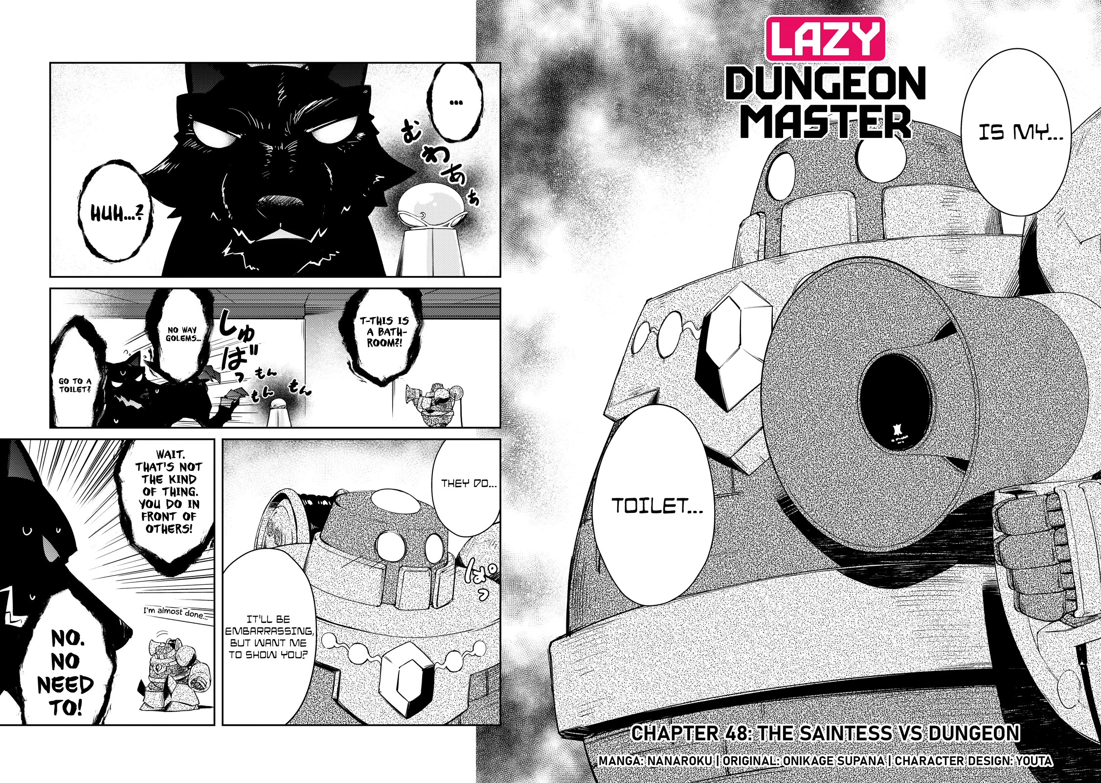 Lazy Dungeon Master Chapter 48 page 3 - Chapter 48: The Saintess vs Dungeon