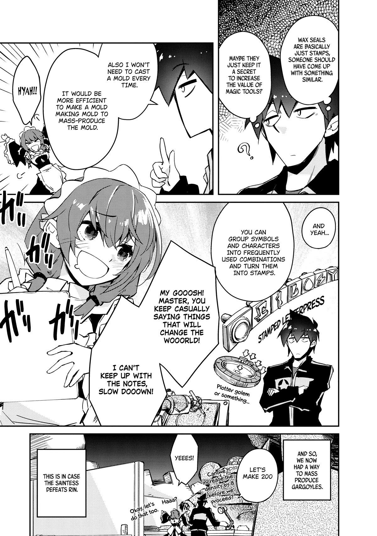 Lazy Dungeon Master Chapter 53 page 4 - Chapter 53: The Saintess VS The Black Wolf