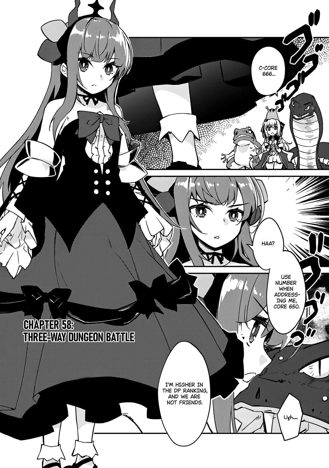 Lazy Dungeon Master Chapter 58 page 2 - Chapter 58: Three-way dungeon battle