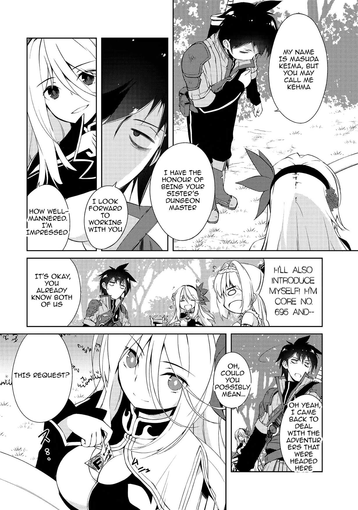 Lazy Dungeon Master Chapter 6 page 10 - Chapter 6: Rokuko's Elder Sister Appears!