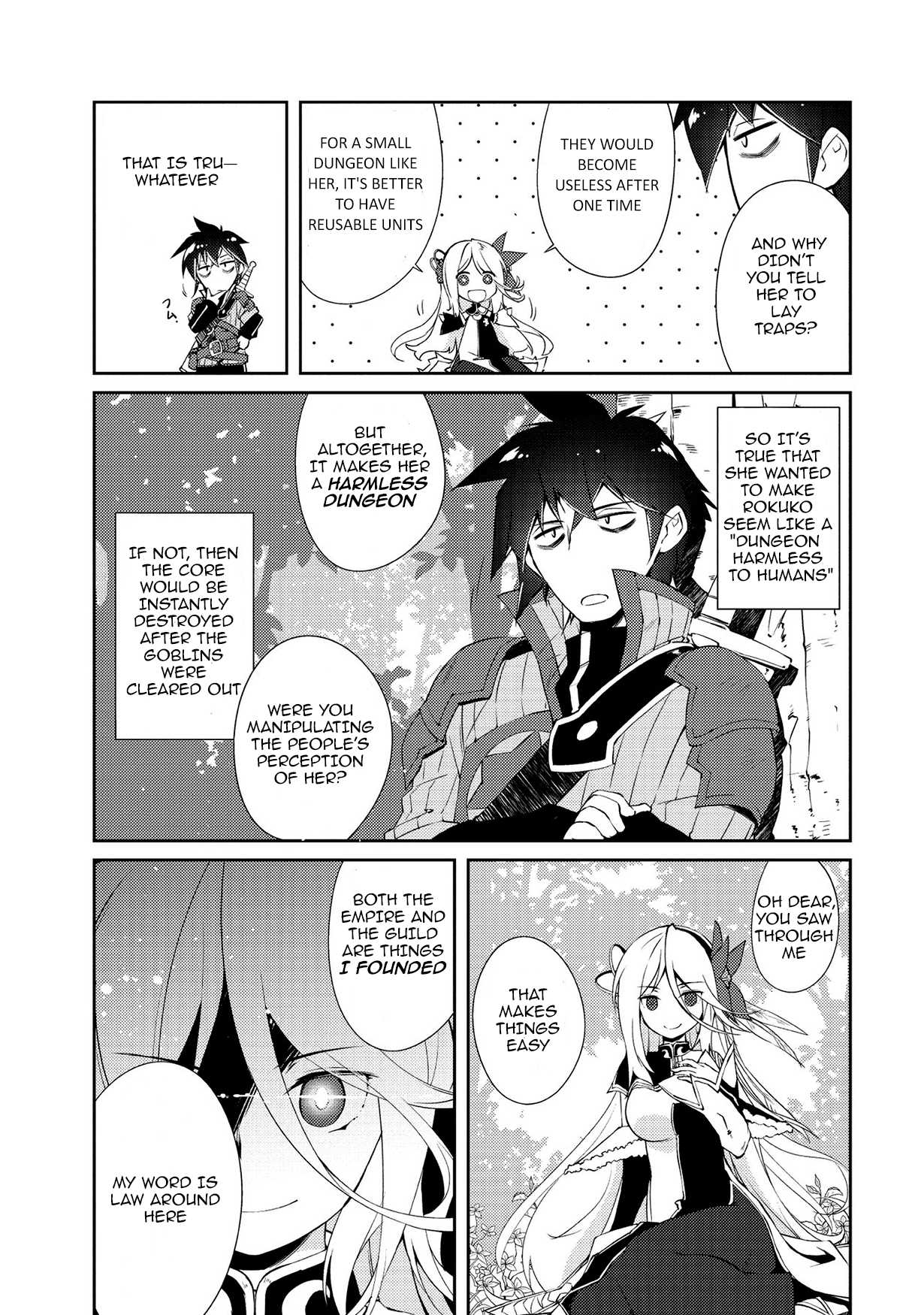 Lazy Dungeon Master Chapter 6 page 21 - Chapter 6: Rokuko's Elder Sister Appears!