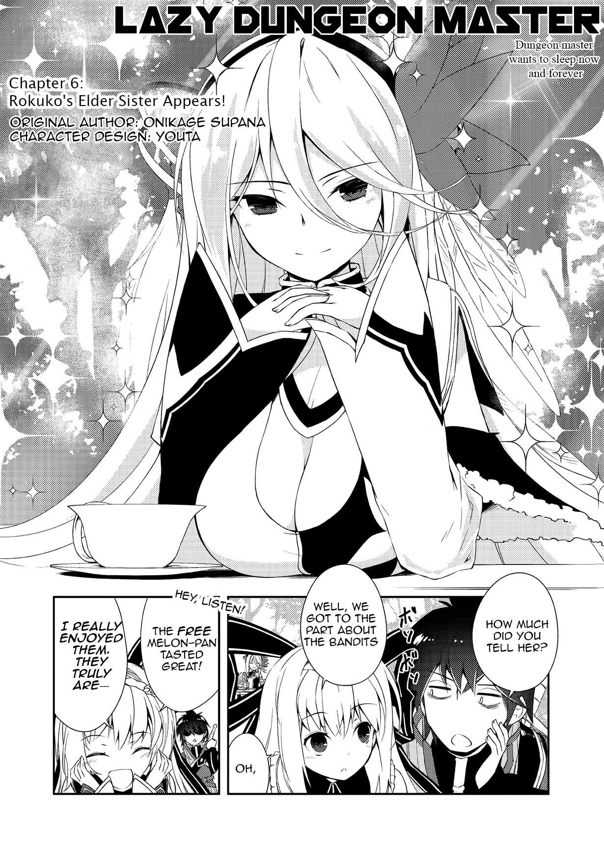 Lazy Dungeon Master Chapter 6 page 5 - Chapter 6: Rokuko's Elder Sister Appears!