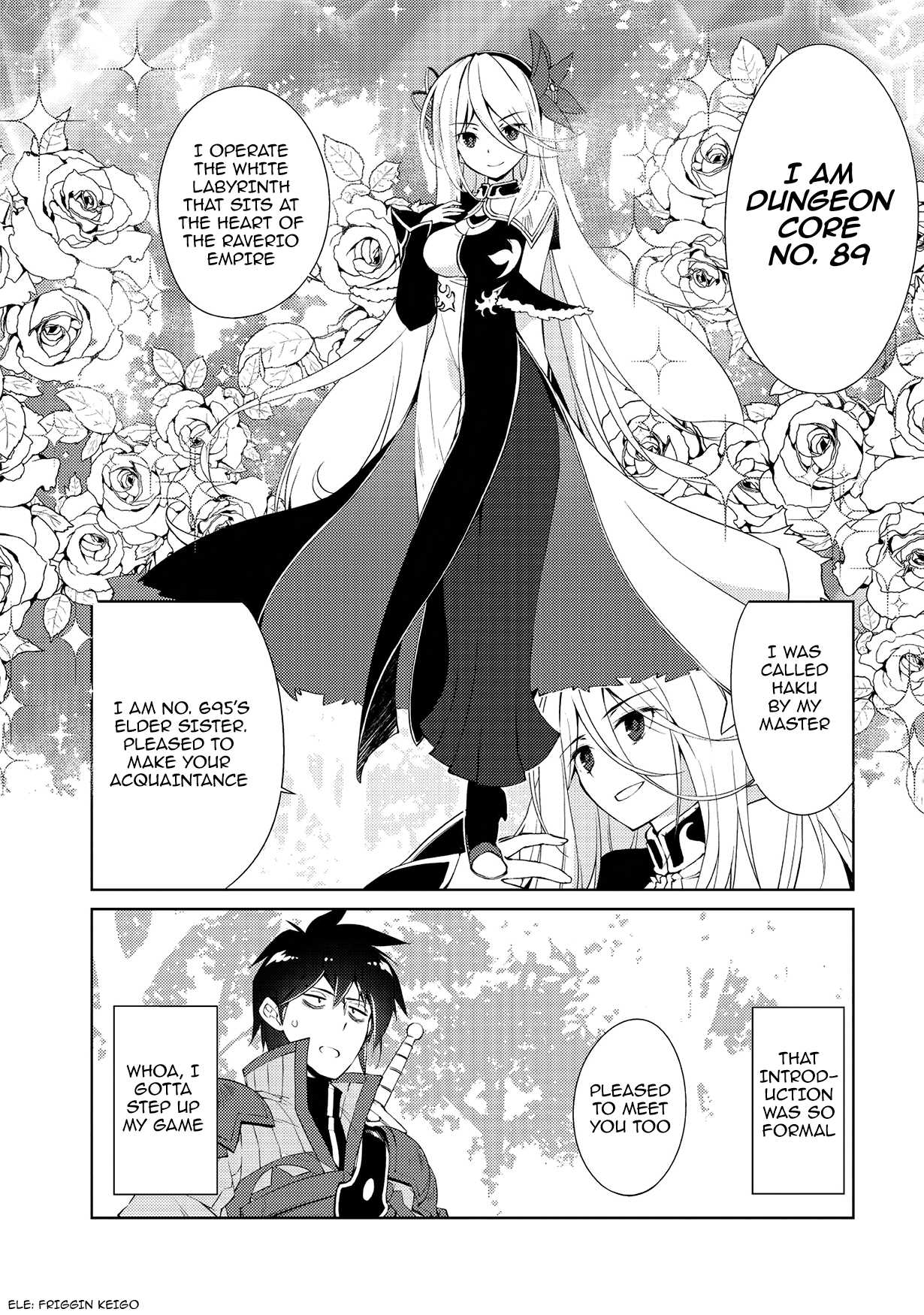 Lazy Dungeon Master Chapter 6 page 9 - Chapter 6: Rokuko's Elder Sister Appears!