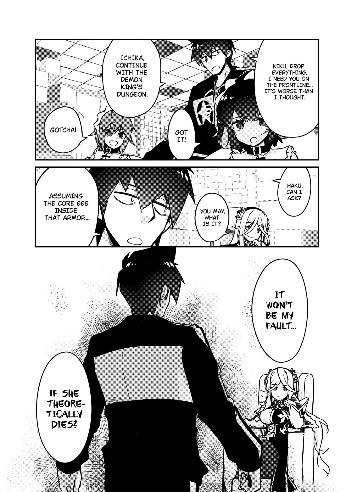 Lazy Dungeon Master Chapter 63 page 14 - Chapter 63: The Blade Approaching