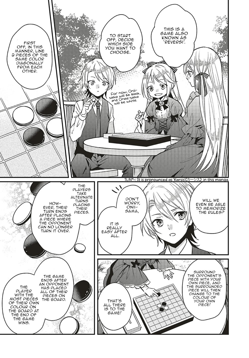 Lazy Sigh of the Villainous Daughter Chapter 1.2 page 6 - Chapter 1.2