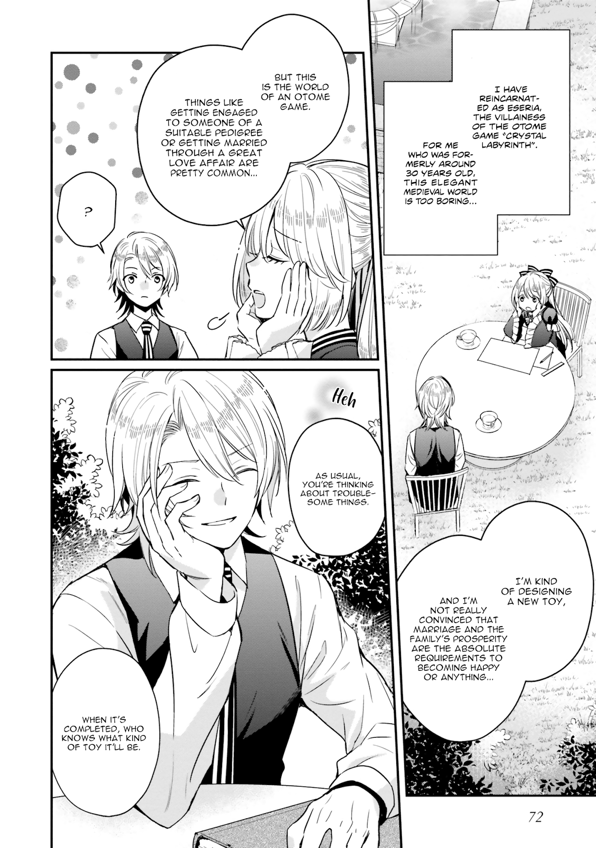 Lazy Sigh of the Villainous Daughter Chapter 3 page 2 - Chapter 3