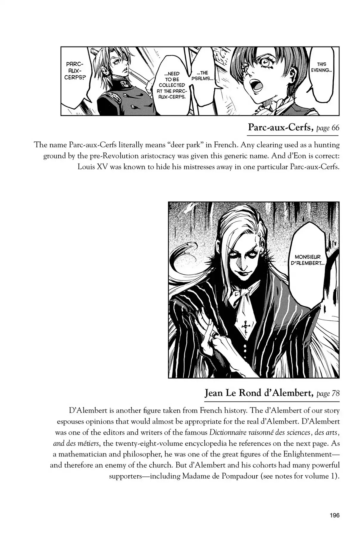 Le Chevalier D'Eon Chapter 10.5 page 5 - Vol.2 Translation Notes
