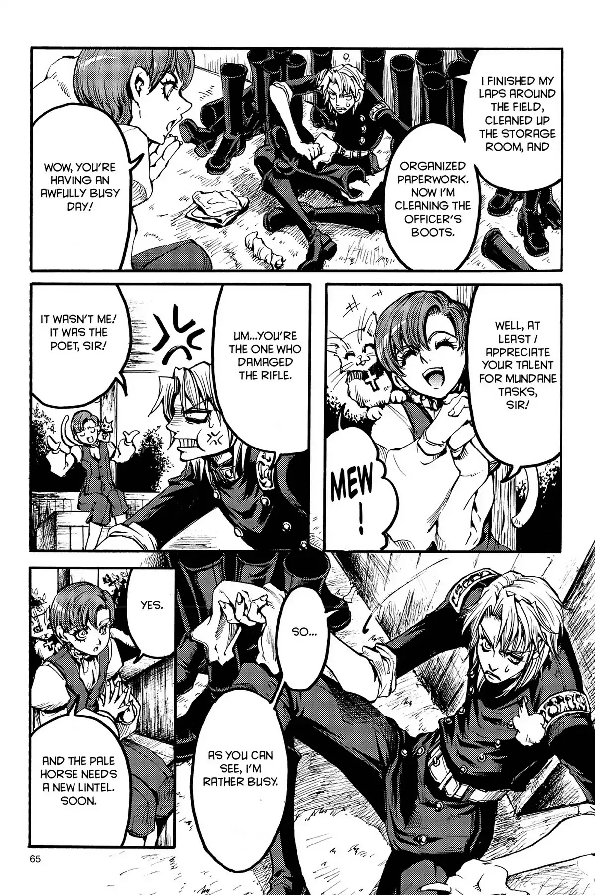 Le Chevalier D'Eon Chapter 13 page 14 - Chapter 13: Lia's Anchor