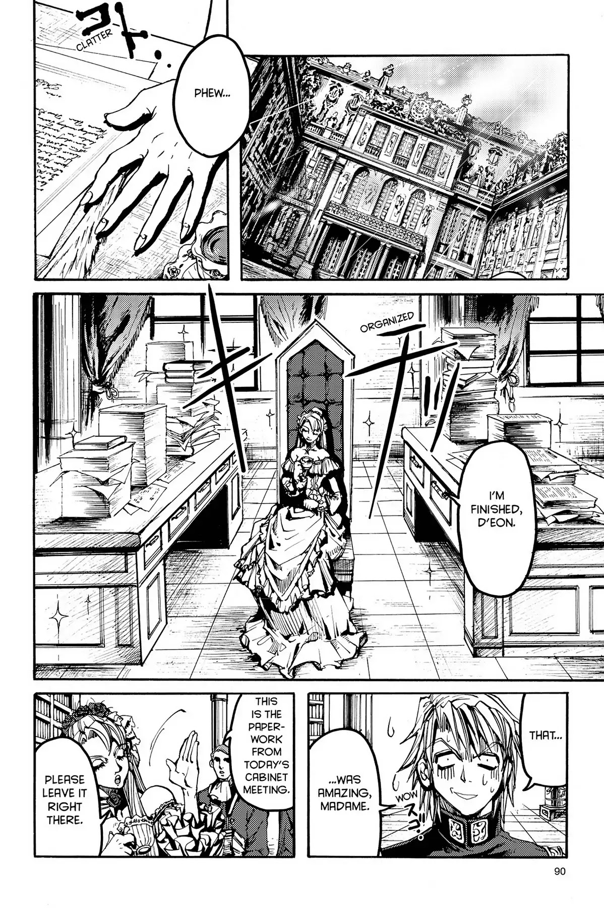 Le Chevalier D'Eon Chapter 14 page 7 - Chapter 14: The Invisible Mother of France