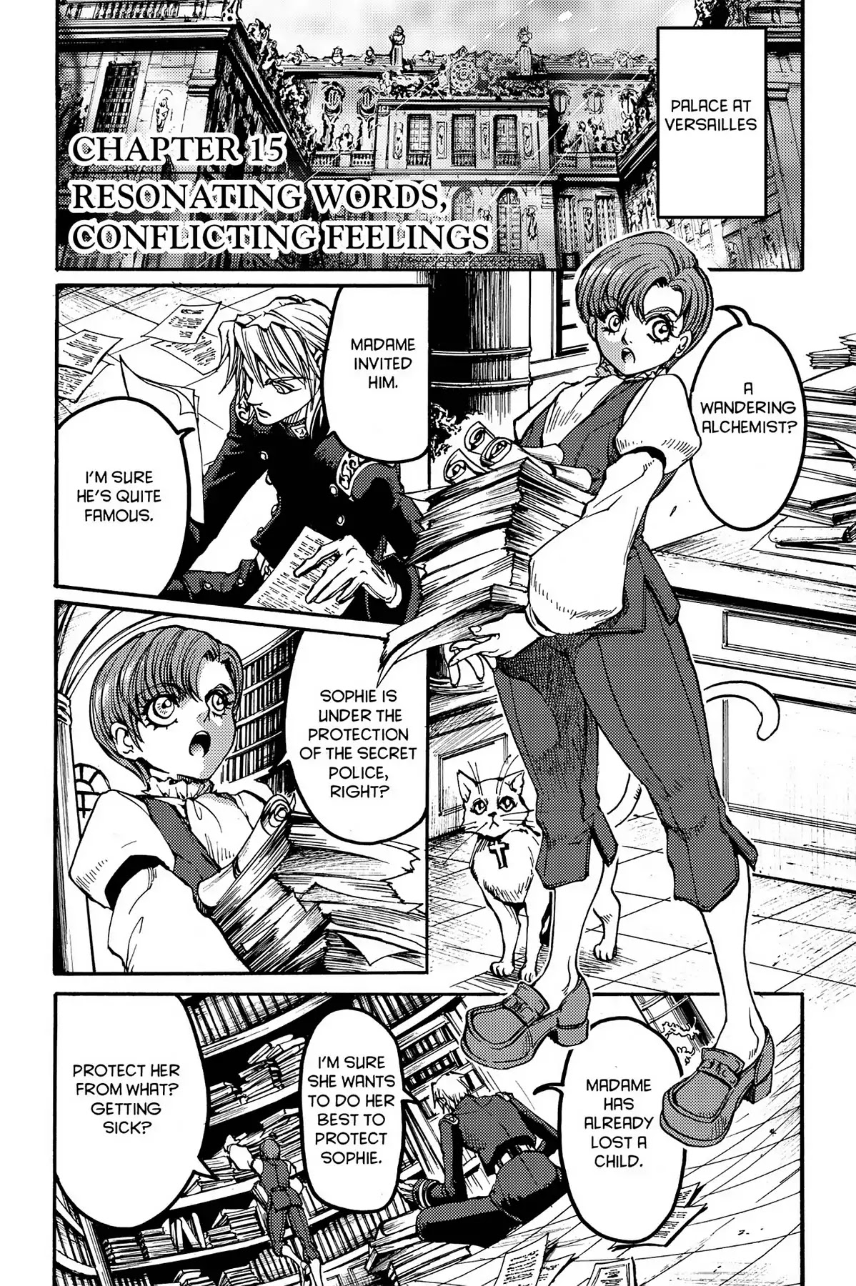 Le Chevalier D'Eon Chapter 15 page 1 - Chapter 15: Resonating Words, Conflicting Feelings