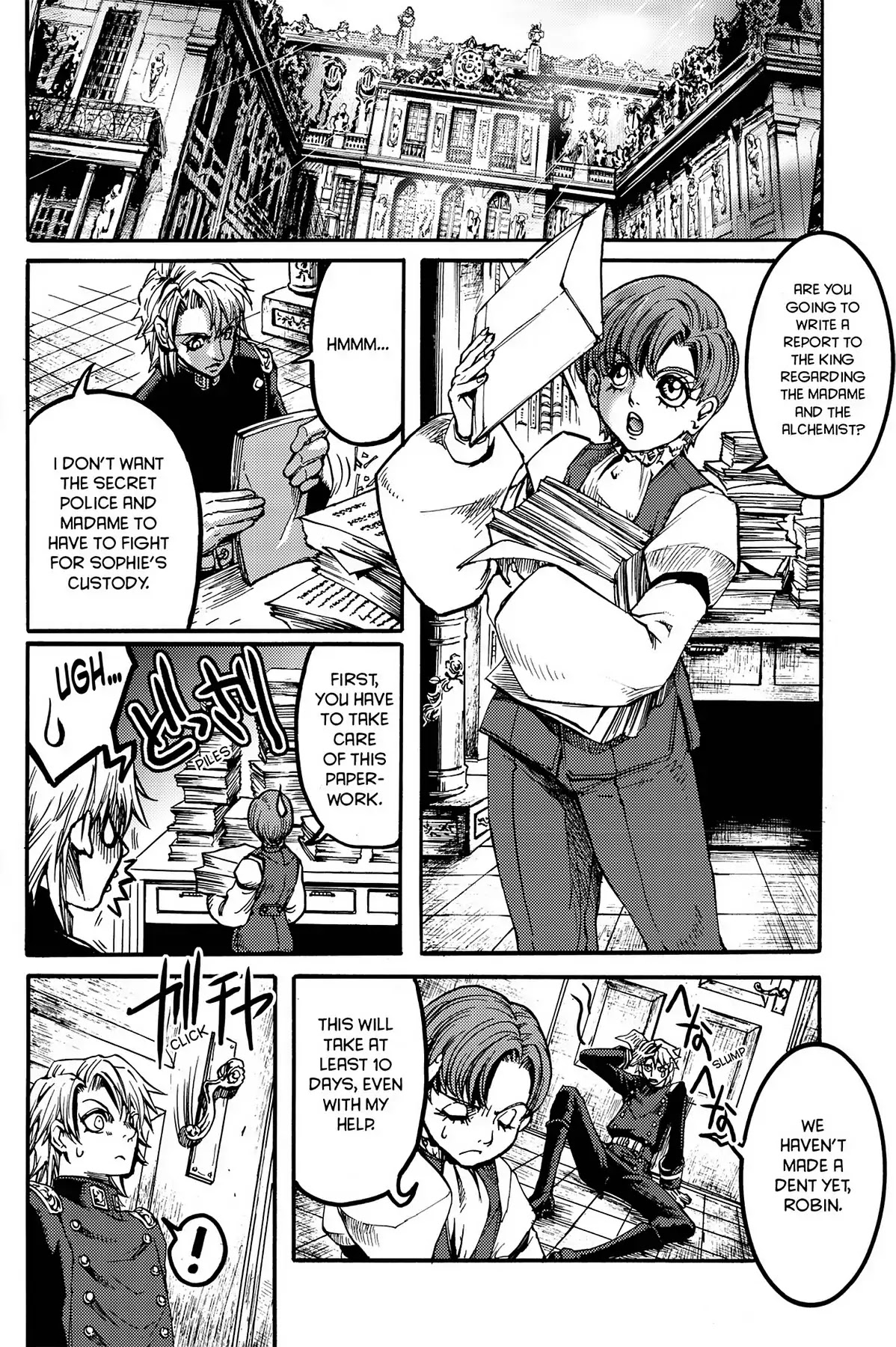 Le Chevalier D'Eon Chapter 15 page 11 - Chapter 15: Resonating Words, Conflicting Feelings