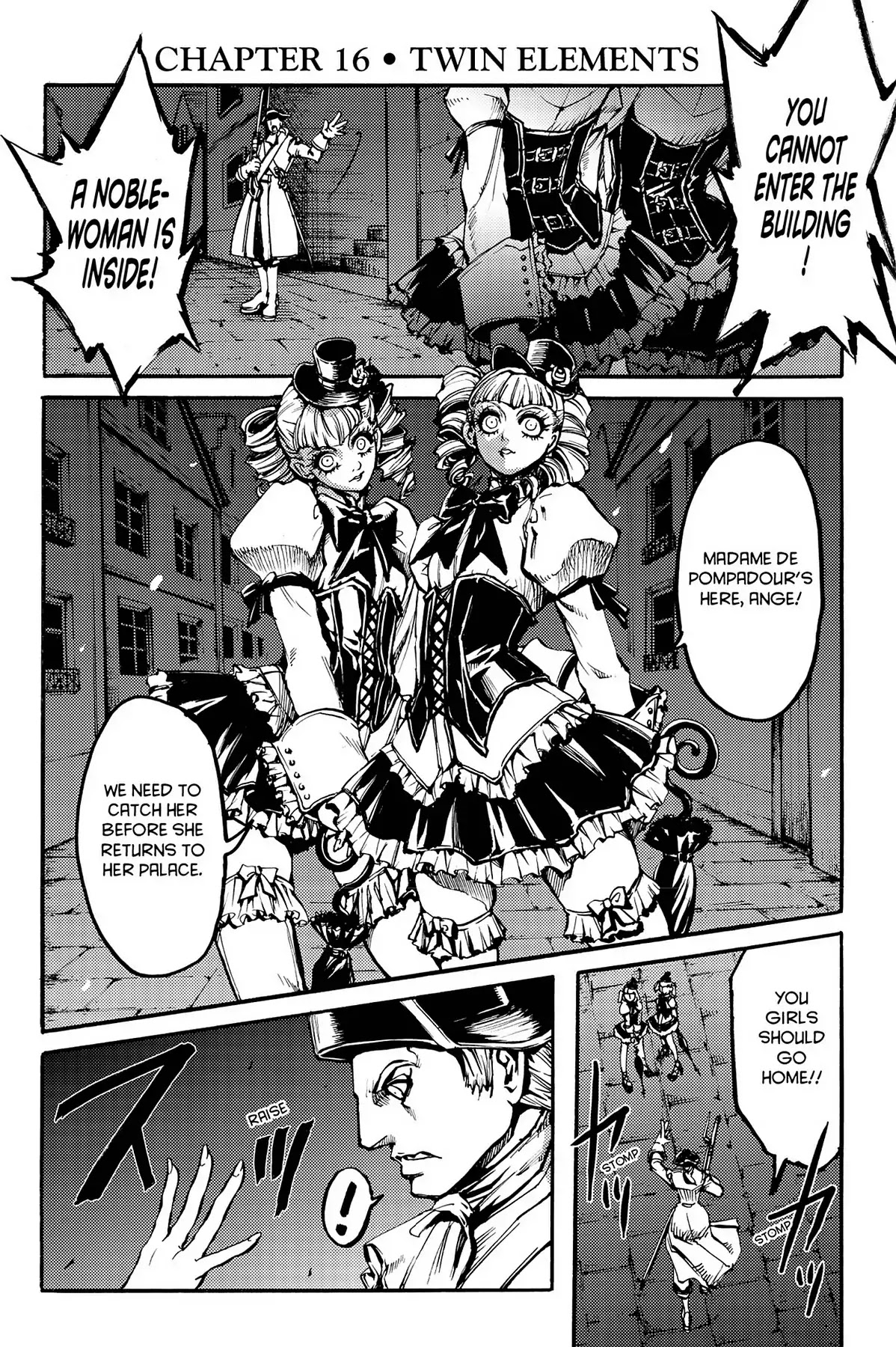 Le Chevalier D'Eon Chapter 16 page 1 - Chapter 16: Twin Elements