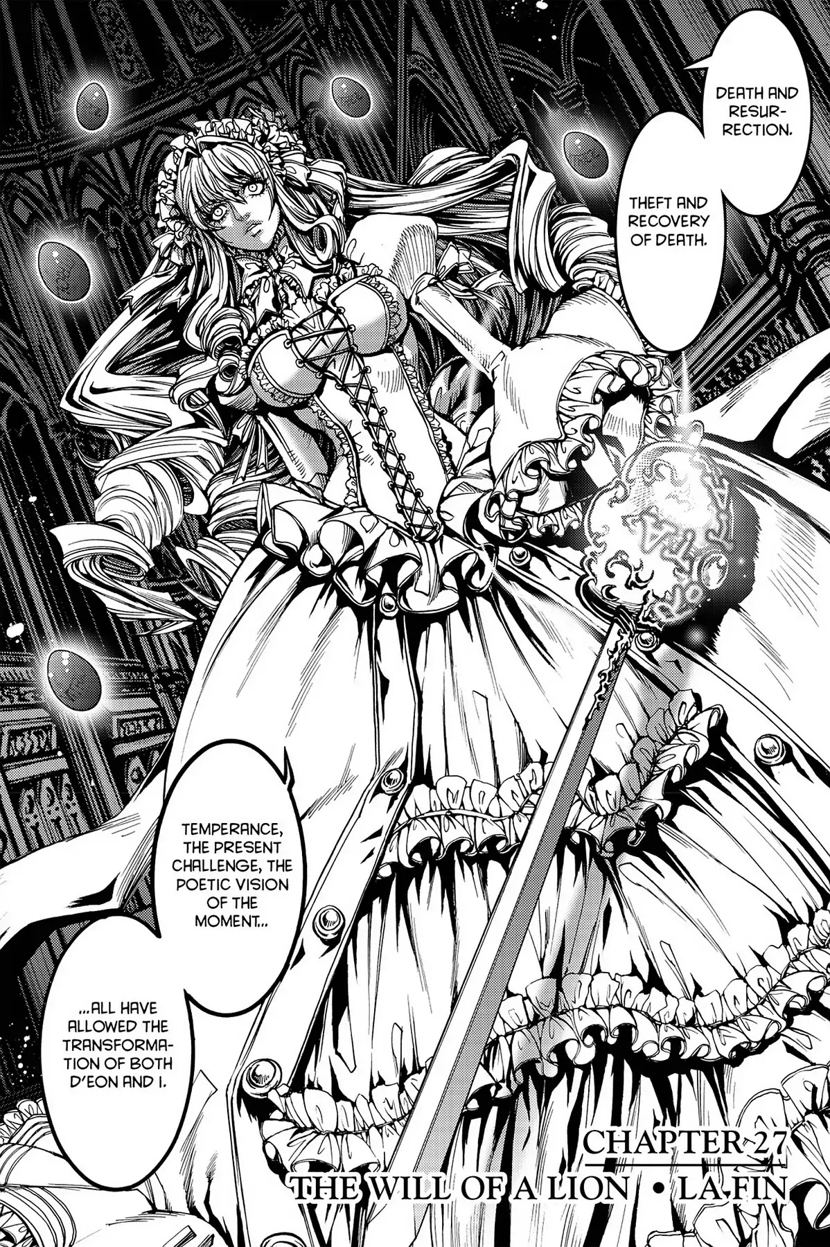 Le Chevalier D'Eon Chapter 27 page 27 - Chapter 27: The Will of a Lion