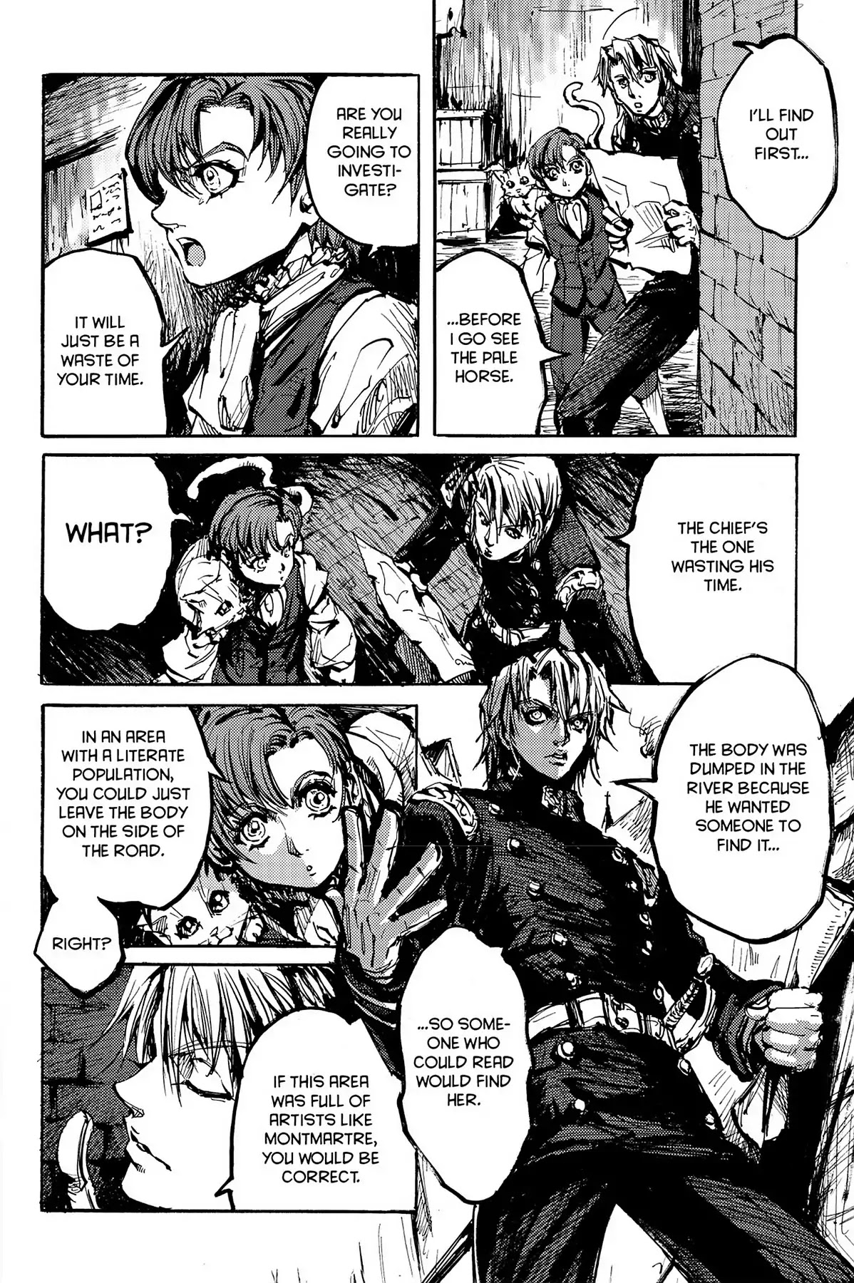 Le Chevalier D'Eon Chapter 3 page 12 - Chapter 3: The Promise I