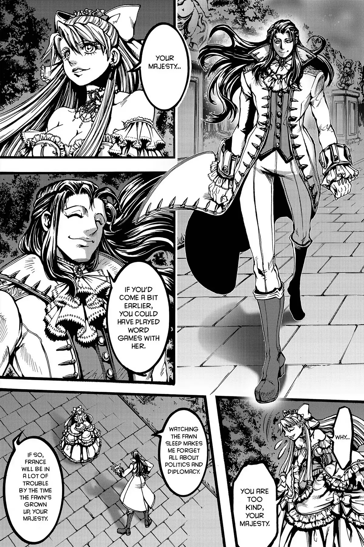 Le Chevalier D'Eon Chapter 34 page 17 - Chapter 34: The Fawn and the Sword