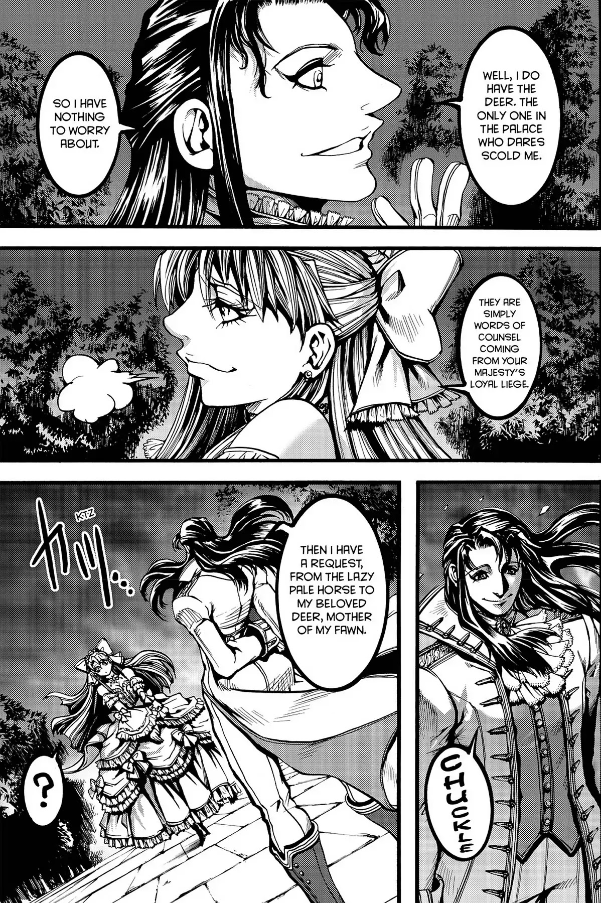 Le Chevalier D'Eon Chapter 34 page 18 - Chapter 34: The Fawn and the Sword
