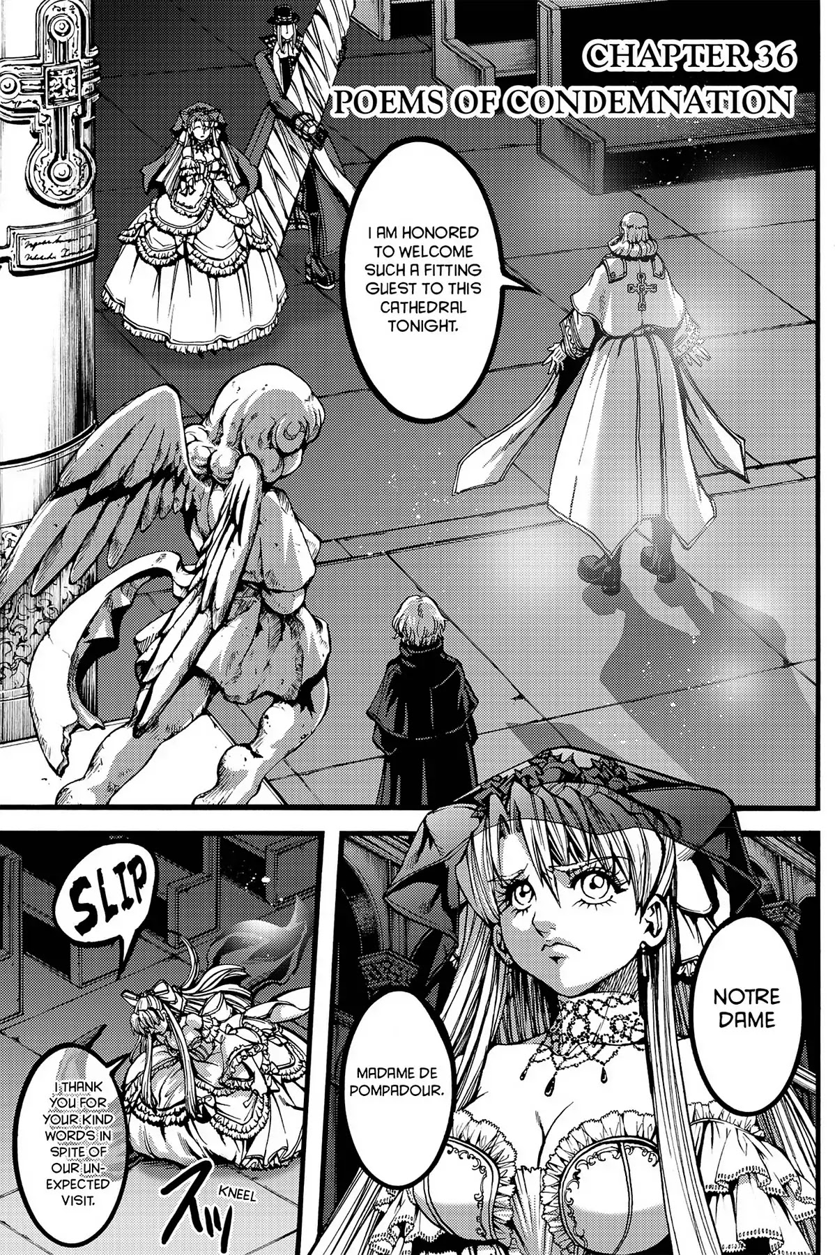 Le Chevalier D'Eon Chapter 36 page 1 - Chapter 36: Poem of Condemnation