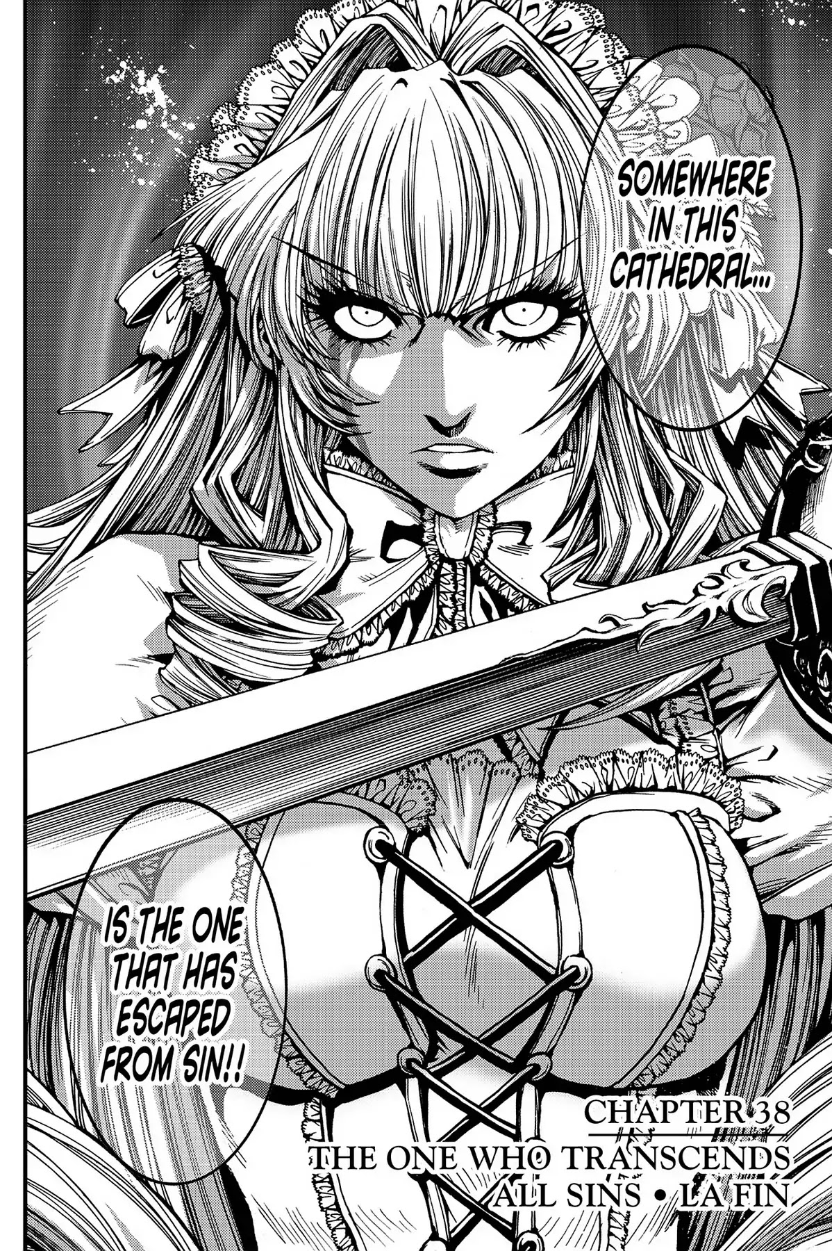 Le Chevalier D'Eon Chapter 38 page 27 - Chapter 38: The One Who Transcends All Sins