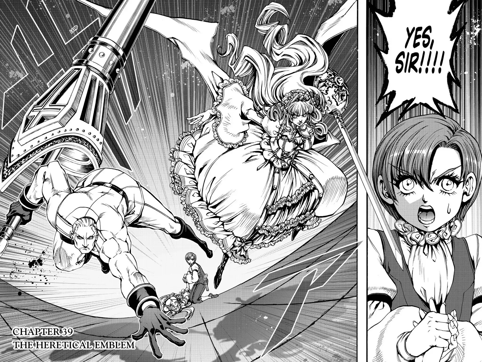Le Chevalier D'Eon Chapter 39 page 2 - Chapter 39: The Heretical Emblem
