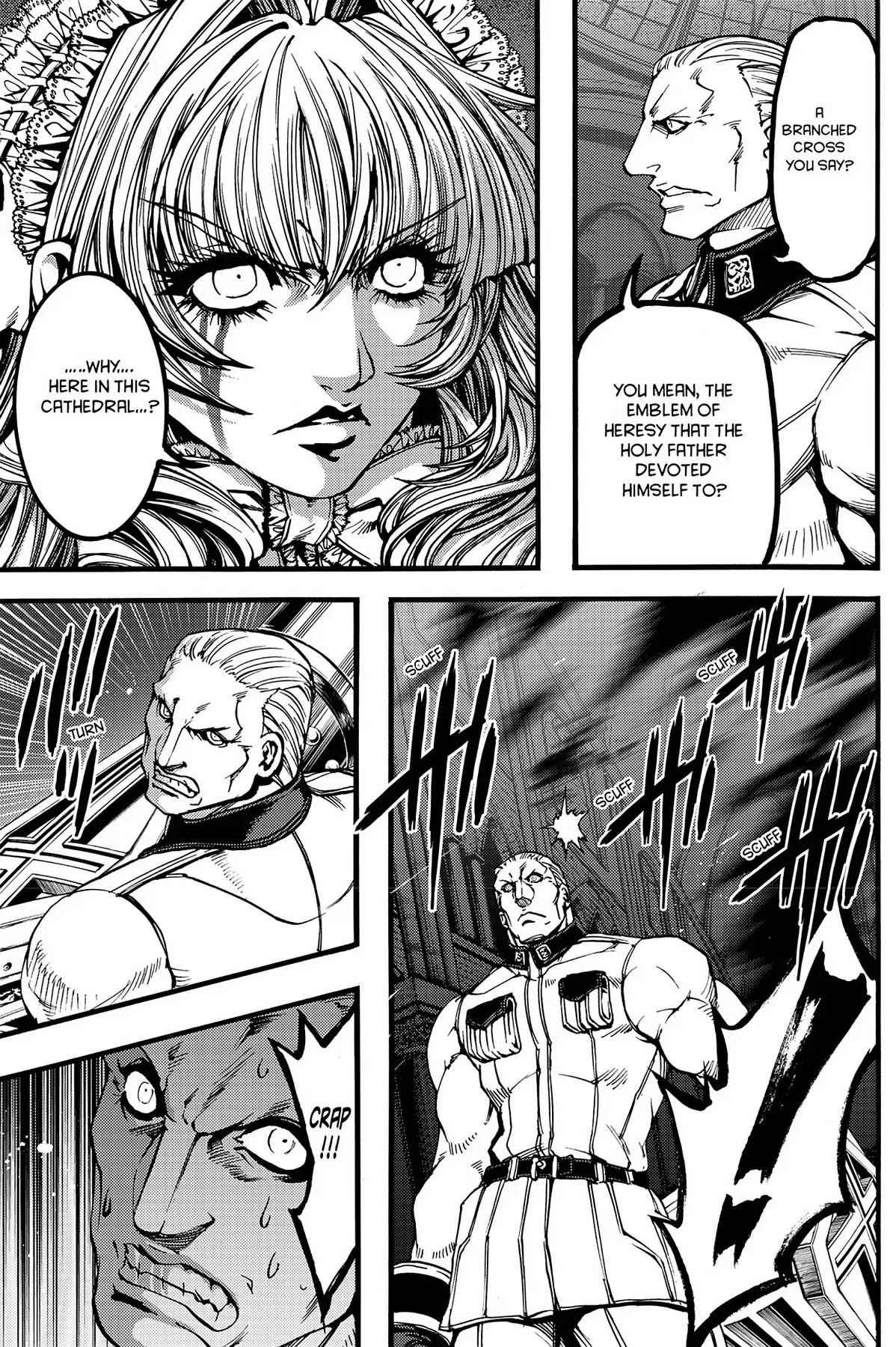 Le Chevalier D'Eon Chapter 39 page 23 - Chapter 39: The Heretical Emblem